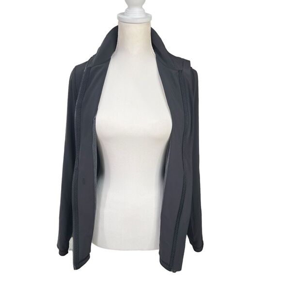 Lululemon Round Trip Jacket Full Zip Black Size 6 - Picture 7 of 8